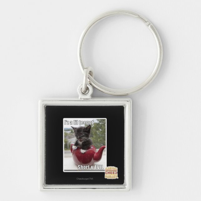 I'z a lil teepot keychain (Front)