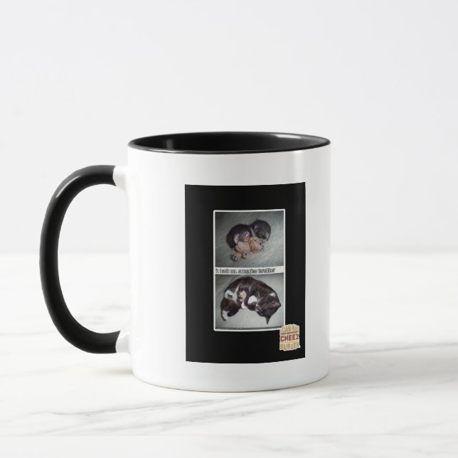 iz hadz mr. snuggies forebber mug (Left)