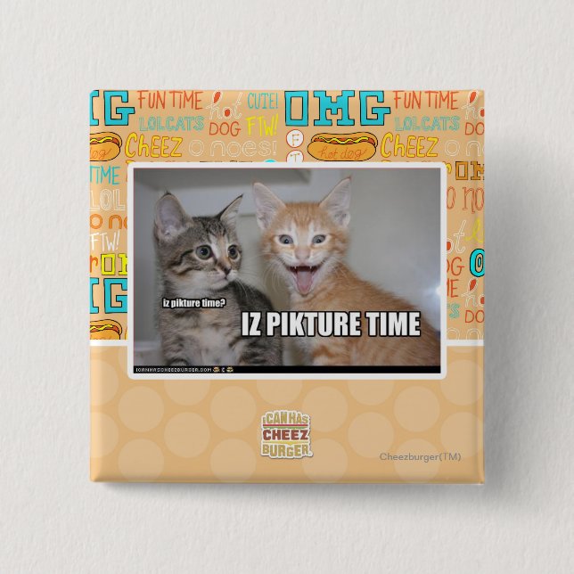 iz pikture time button (Front)
