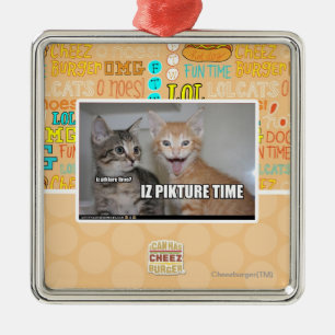 iz pikture time metal ornament