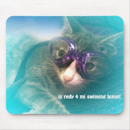 iz redy 2goz swiming mouse pad