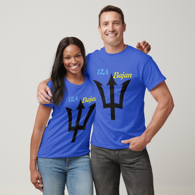 IZA Bajan, Barbados T-Shirt (Unisex)