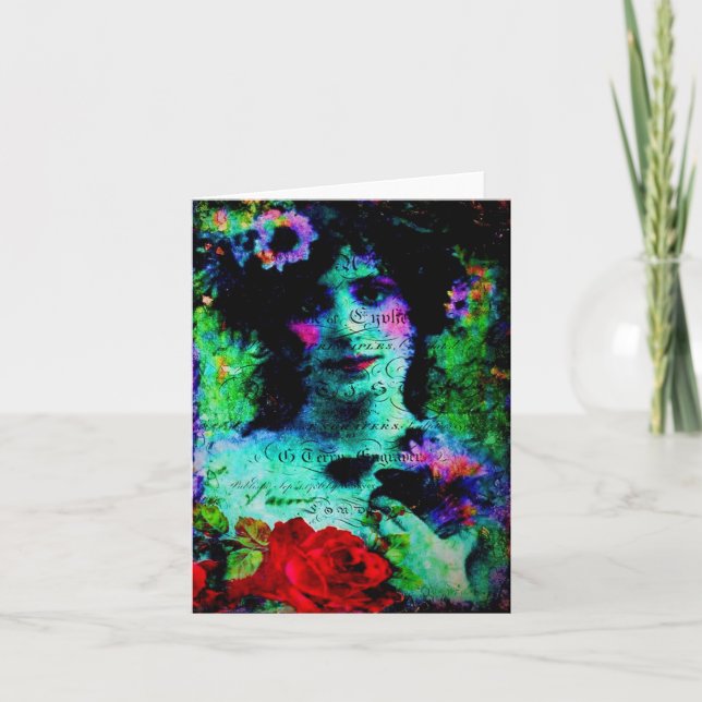 Izabella's Blue Card (Front)