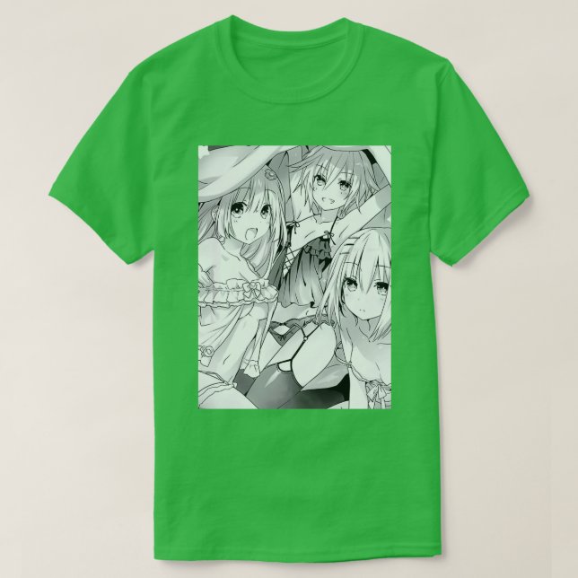 Izayoi Miku Date A Live Fine Art Anime T-Shirt (Design Front)