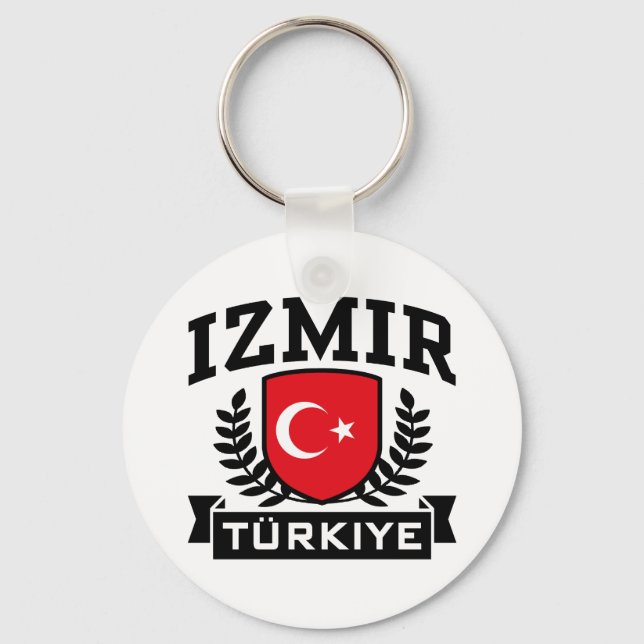 Izmir Turkiye Keychain (Front)
