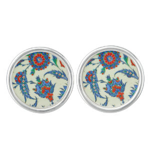 iznic ceramics Cufflinks