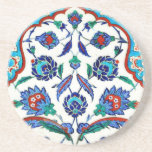 iznik ceramics drink coaster