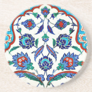 iznik ceramics drink coaster