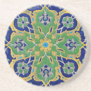 iznik ceramics sandstone coaster