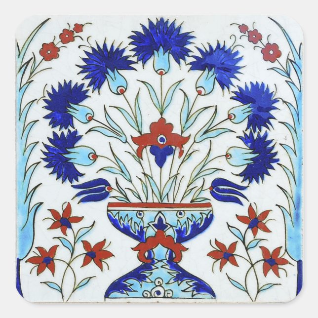 Iznik ceramics sticker (Front)