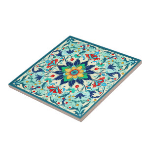 Iznik Ottoman Delight Ceramic Tile