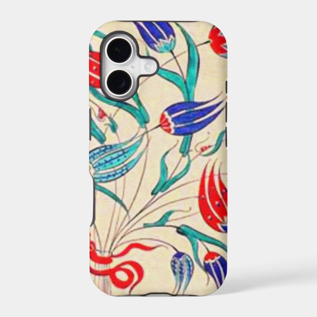 iznik tile  2 iphone case (Back)