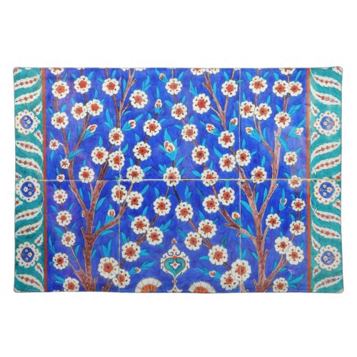 iznik tile cloth placemat