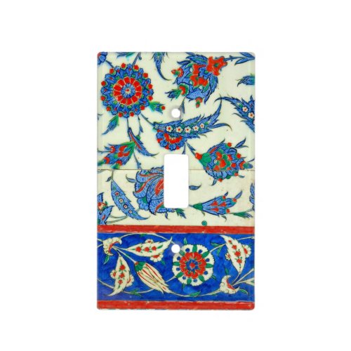 iznik tile light switch cover