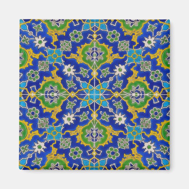 iznik tile magnet (Front)