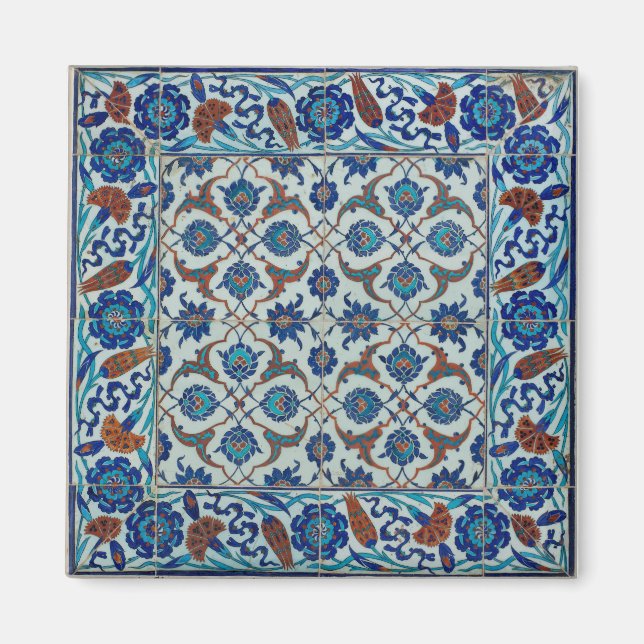 Iznik Tile Magnet (Front)