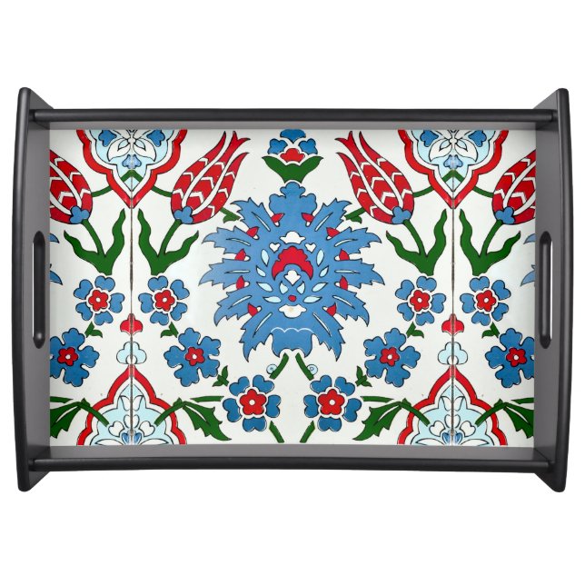 iznik tile serving tray (Front)