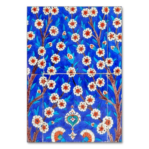 iznik tile table number