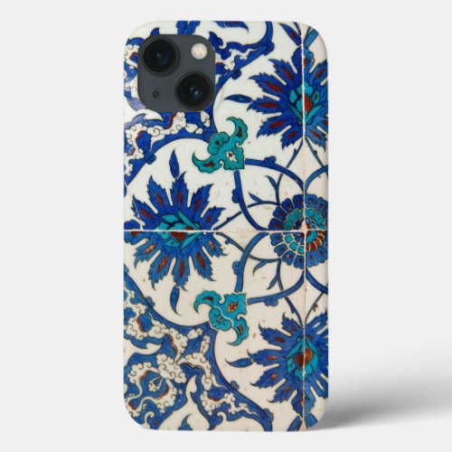 Iznik Tiles Blue iPhone 13 Case