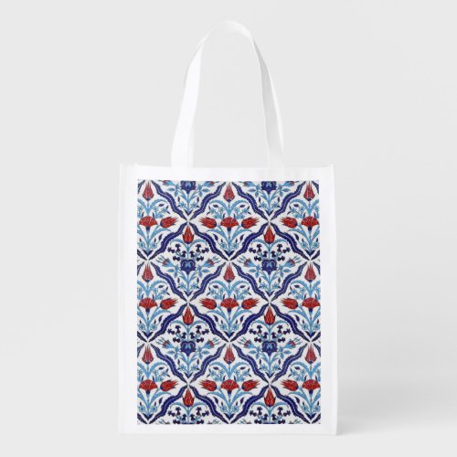 Iznik Tiles Grocery Bag