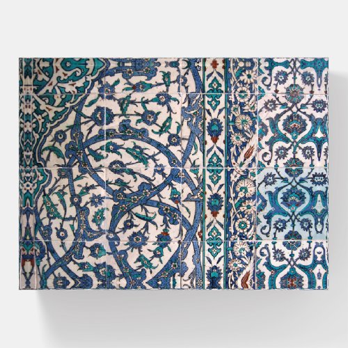 Iznik Tiles Intertwined Paperweight