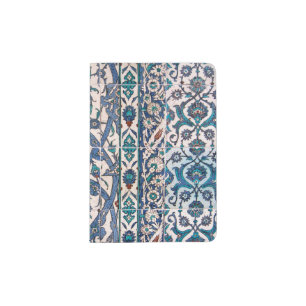 Iznik Tiles Intertwined Passport Holder