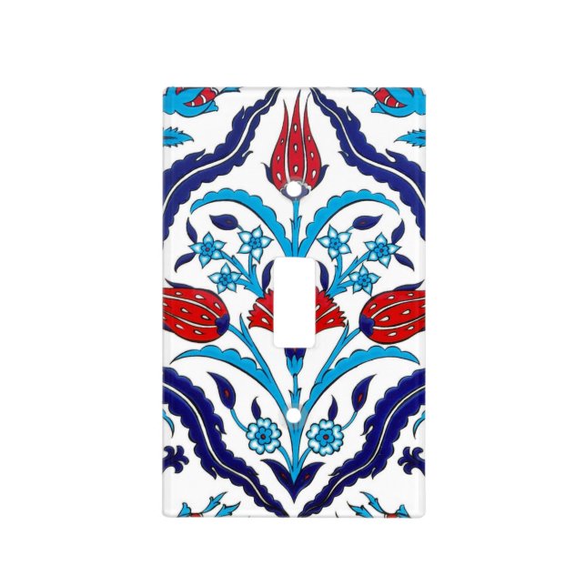Iznik Tiles Light Switch Cover (Front)