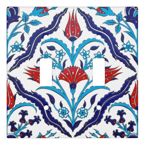 Iznik Tiles Light Switch Cover