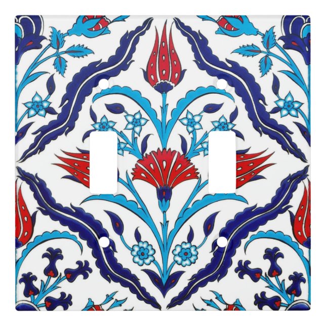 Iznik Tiles Light Switch Cover (Front)