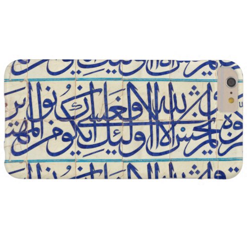 Iznik tiles with islamic calligraphy barely there iPhone 6 plus case