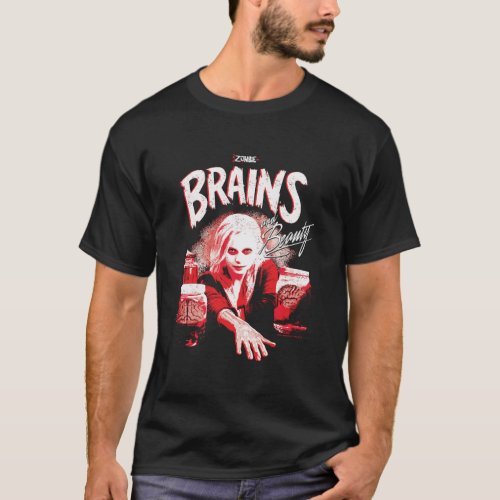 Izombie Brains And Beauty T_Shirt