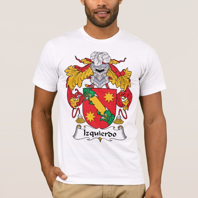 Izquierdo Family Crest T-Shirt (Front)