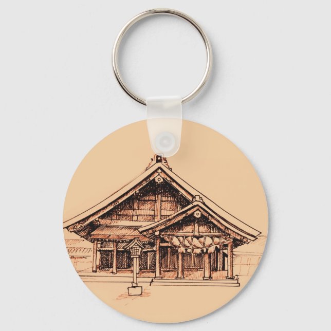 Izumo-Taisha Keychain (Front)