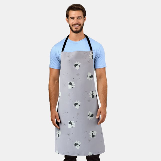 Izzie The Westie Apron (Worn)