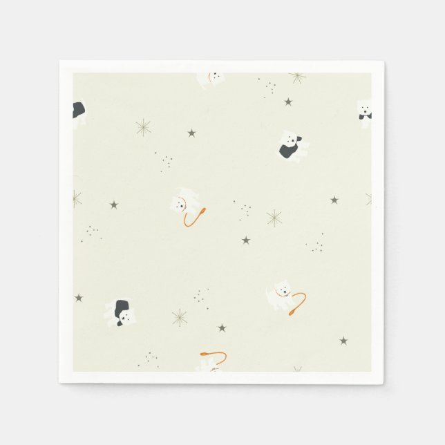 Izzie The Westie Napkins (Front)