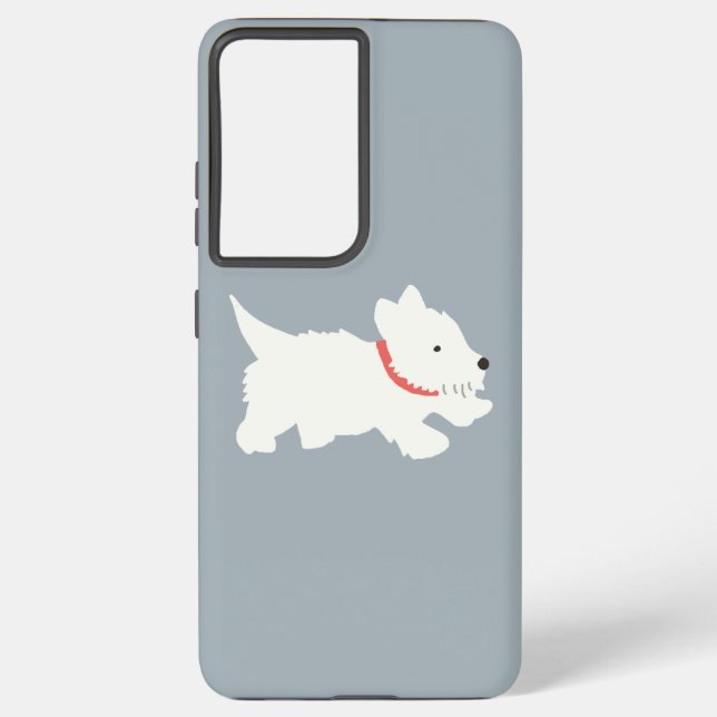 Izzie The Westie Samsung Galaxy Case (Back)