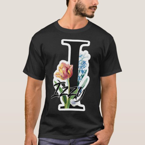 Izzy Floral Bouquet Urban Gardener Couture  T_Shirt