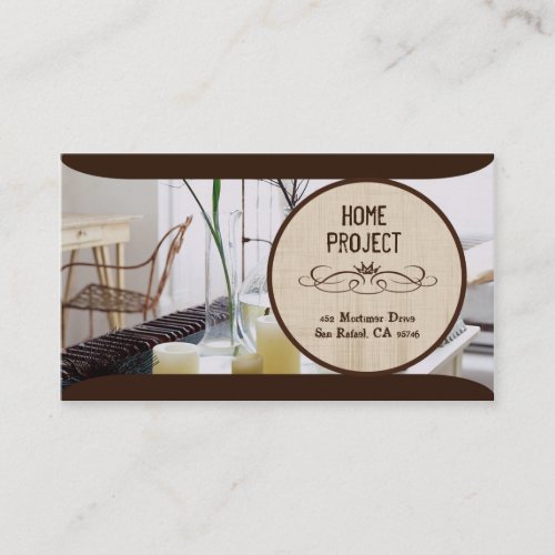 Izzy's Home Project Business Card