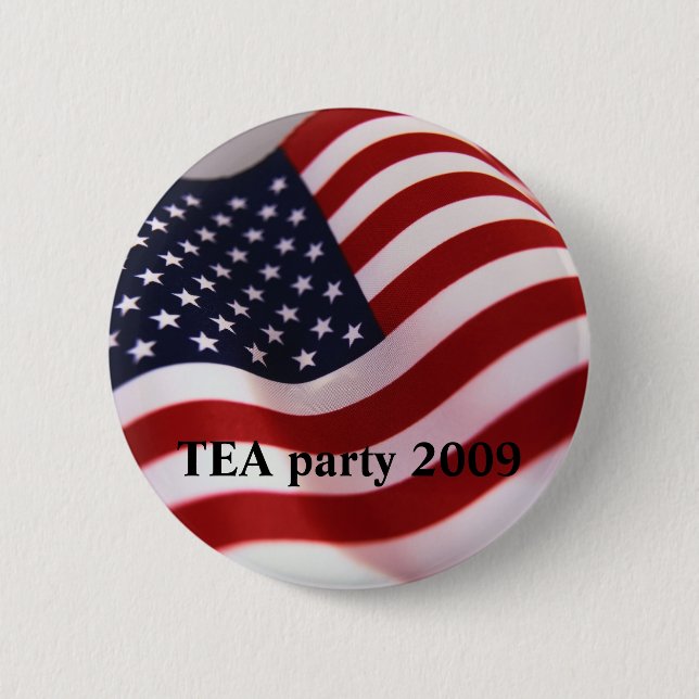 j0400667, TEA party 2009 Pinback Button (Front)
