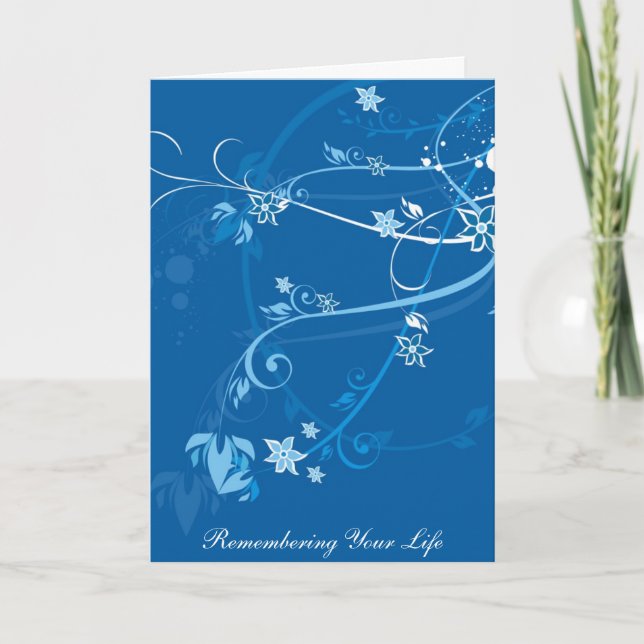 j0433046, Remembering Your Life Announcement (Front)