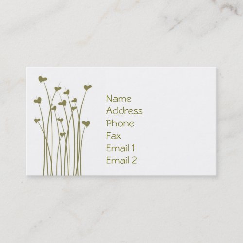 j0433235, Name AddressPhone TaxEmail 1Email 2 Business Card Templates