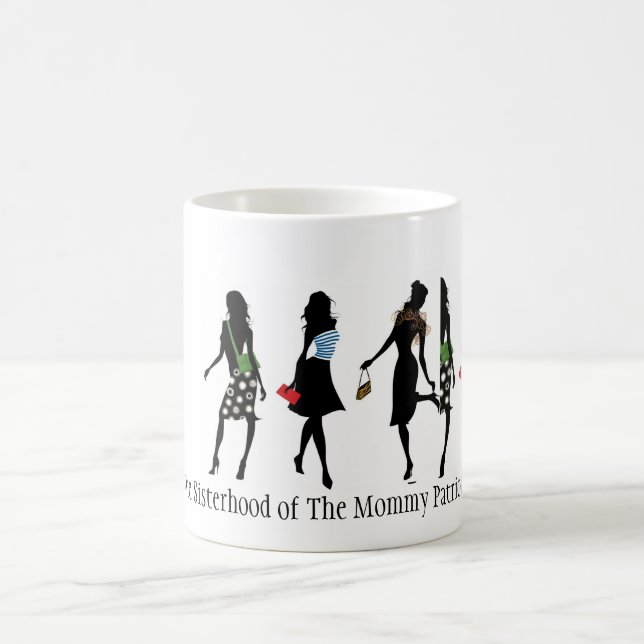j0438418, j0438418, The Sisterhood of The Mommy... Coffee Mug (Center)