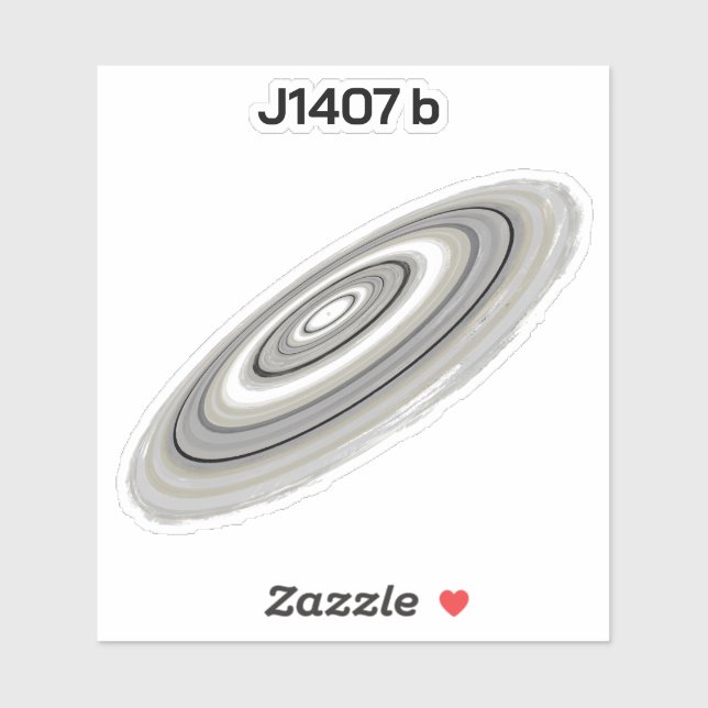 J1407 b (1SWASP J140747.93−394542.6 b) Sticker (Sheet)