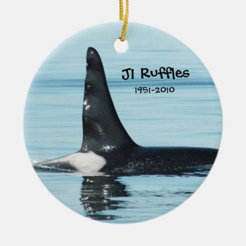 J1 Ruffles Tribute Ornament by OrcaWatcher at Zazzle