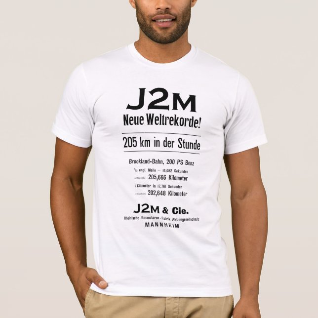J2M Neue Weltrekorde T-Shirt (Front)
