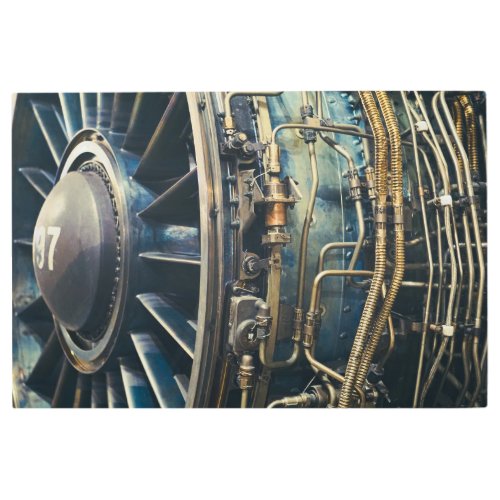 J58 Jet Engine _ SR_71 Blackbird A_12 YF_12 Metal Print