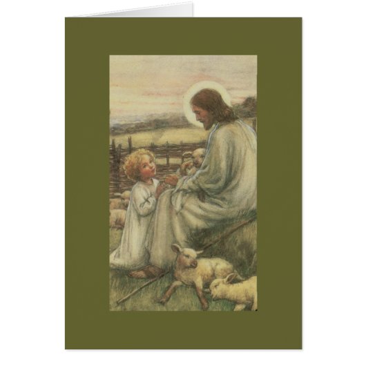j-2 jesus with child cards (Front)