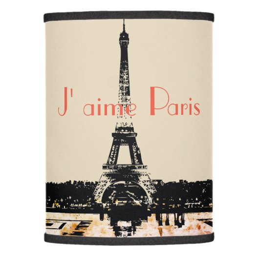 J' aime Paris Lamp Shade (Front)
