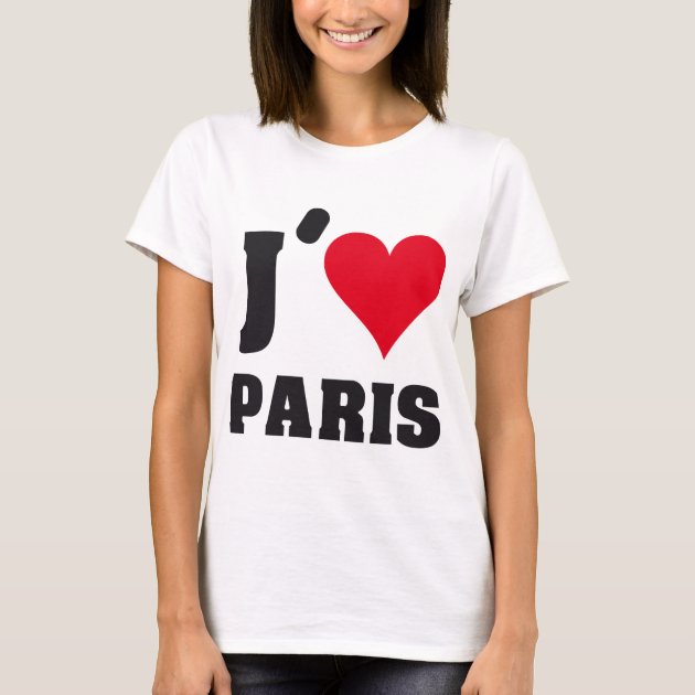 I heart paris t shirt sale