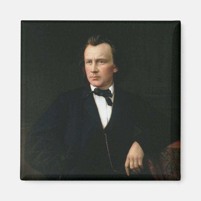 J. Brahms, c.1860 Magnet (Front)